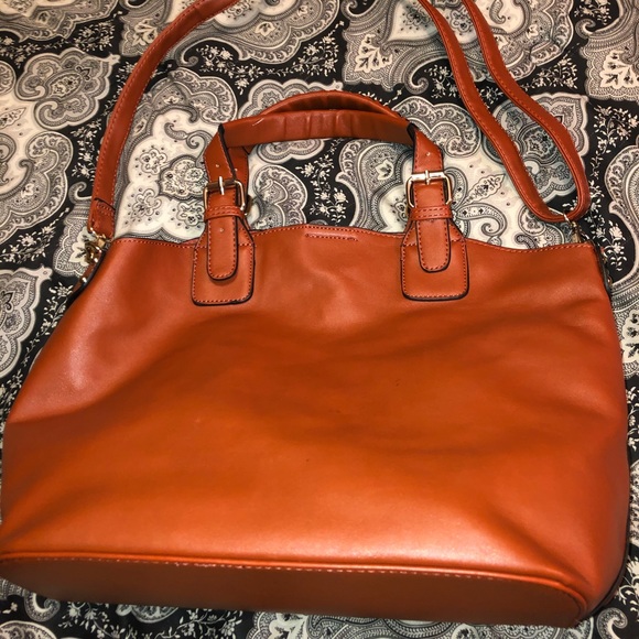 Aldo Orange/brown Shoulder purse - Picture 2 of 4